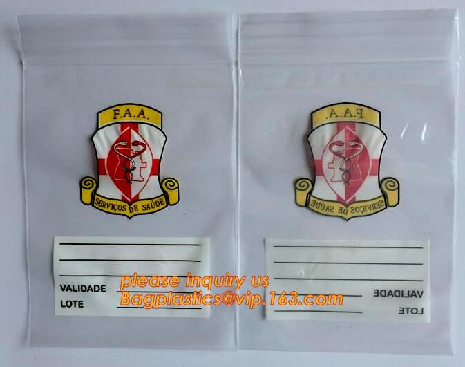 tablets pills packaging bag, poly medical dispenser Zip lockk bag drug zipper bags reclosable bags, zipper bag medical min