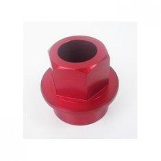 Quality CNC aluminum / Stainless steel red anodized finish snals nut, Bolt and Nut Manufacturing wholesale