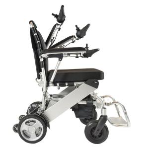 Quality Handicapped Travel Lightweight Folding Electric Wheelchair wholesale
