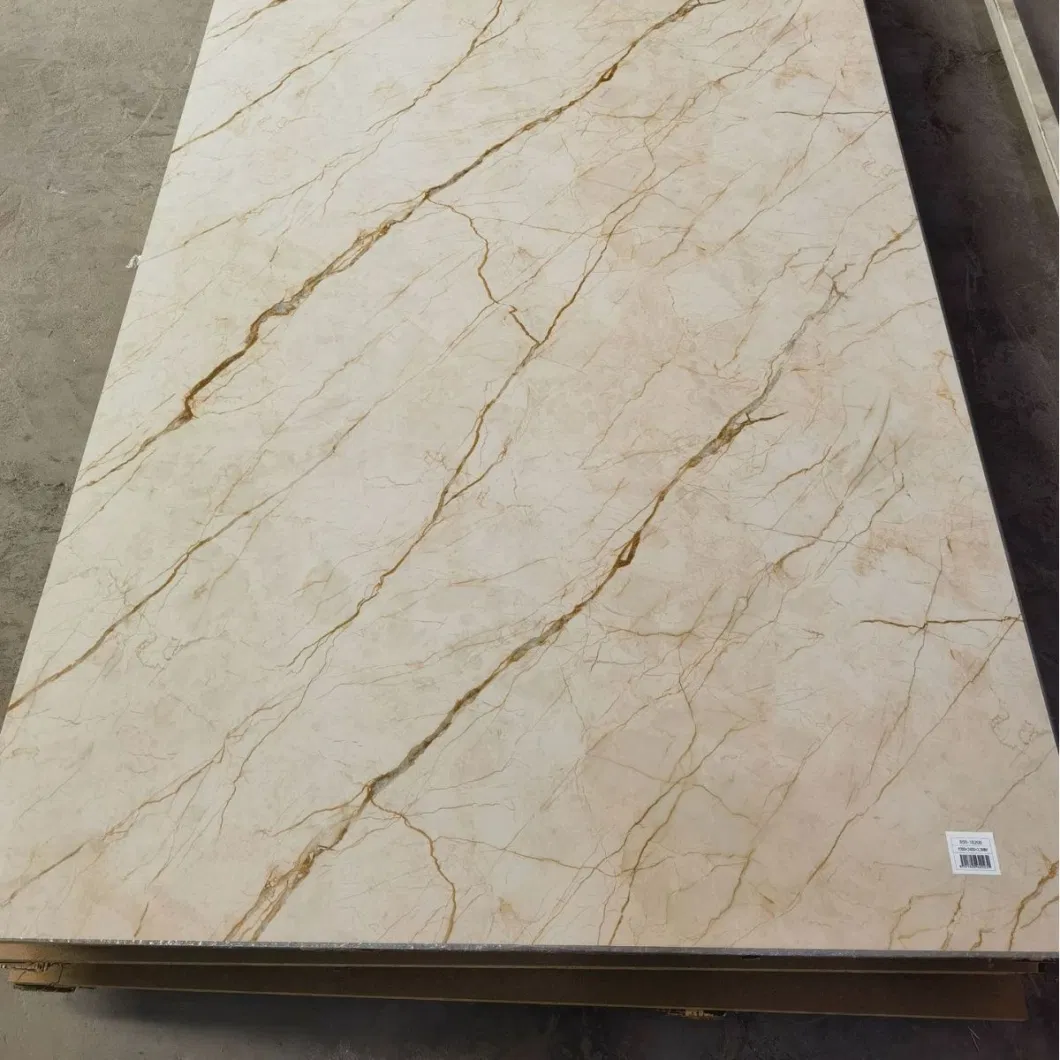 Modern PVC Marble Wall Panel Decoration Geometric Waterproof Fireproof Moisture-Proof Hotels Apartments