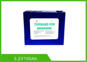Quality 100Ah 3.2V Lifepo4 Lithium Rechargeable Battery Cell Long Warranty Low Self Discharge Rate wholesale
