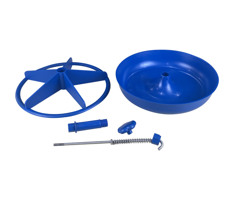 Farrowing Cage Round Feeder Trough 33.5cm Plastic Piglet Feeder