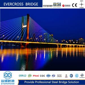 Quality Professional Cable Stayed Bridges Rigid Frame Great Stability Custom wholesale