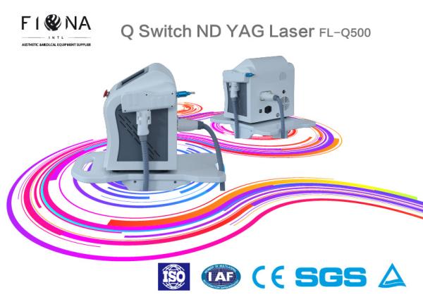 Q Switch ND YAG Laser Tattoo Removal Equipment , Carbon Peeling Picosecond Laser