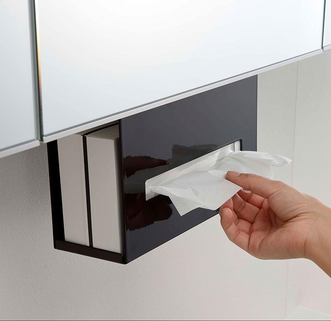 Modern Hanging Tissue Case for Under Cabinet Tissue Cover Standard Size Mold Fee Free