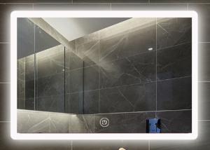 Quality Wall Mounted Smart LED Bathroom Mirror 5mm Thickness Waterproof With Light wholesale