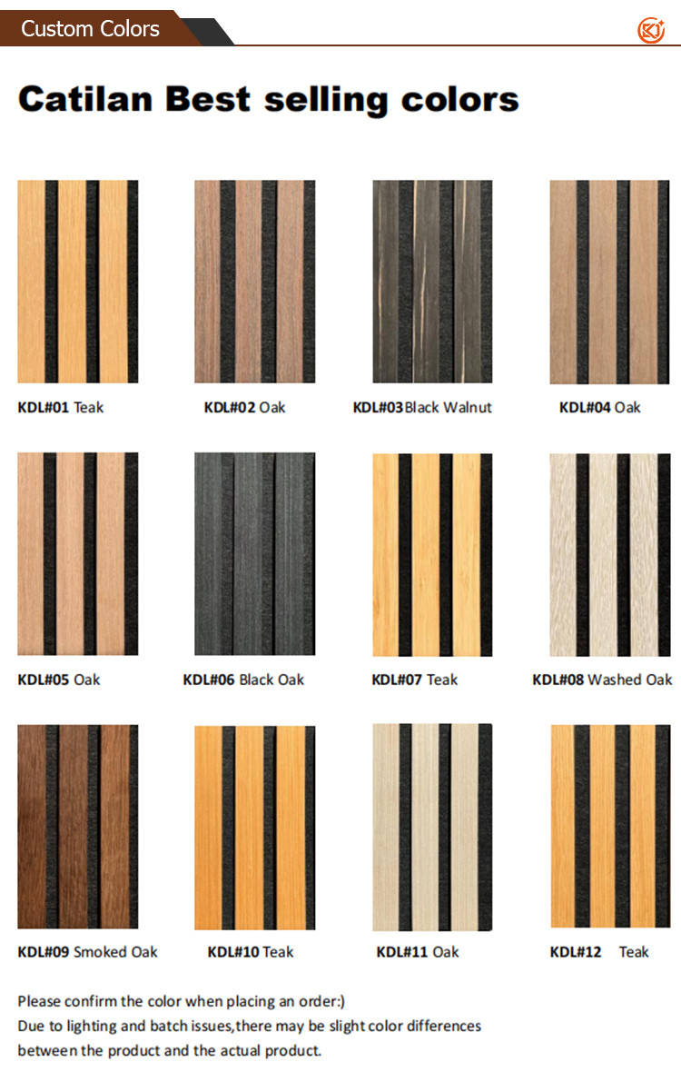 Customizable Akupanel Sound Absorbing Wood Panels