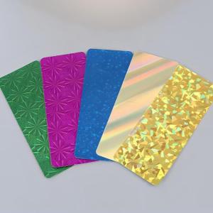 Quality Waterproof Resistance Holographic Paper Roll Customized Printing Tear Resistant wholesale