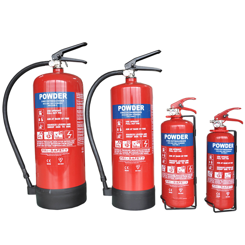 BSI EN3 Approved ABC 2kg Dry Powder Fire Extinguisher fire fighting equipments