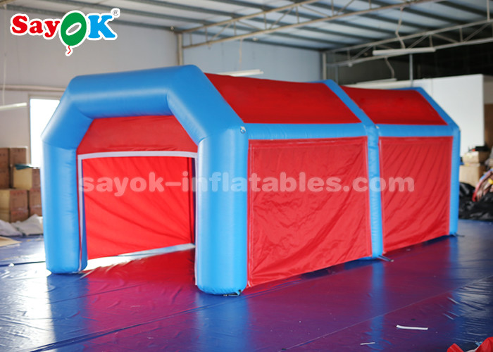 Go Outdoors Air Tent Water - Proof Inflatable Air Tent For Picnic Blue And Red Color