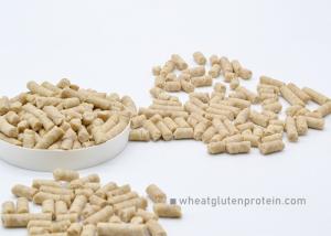 Quality Natural Wheat Gluten Feed Pellets 4mm Diameter For Aquaclture wholesale