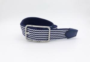 Quality Zinc Alloy Buckle Polyester Webbing Belt 3.5cm Width 100 - 140cm Length wholesale