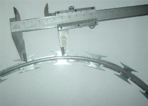 China Stainless Steel 201 Military BTO-22 Concertina Razor Wire Fencing on sale