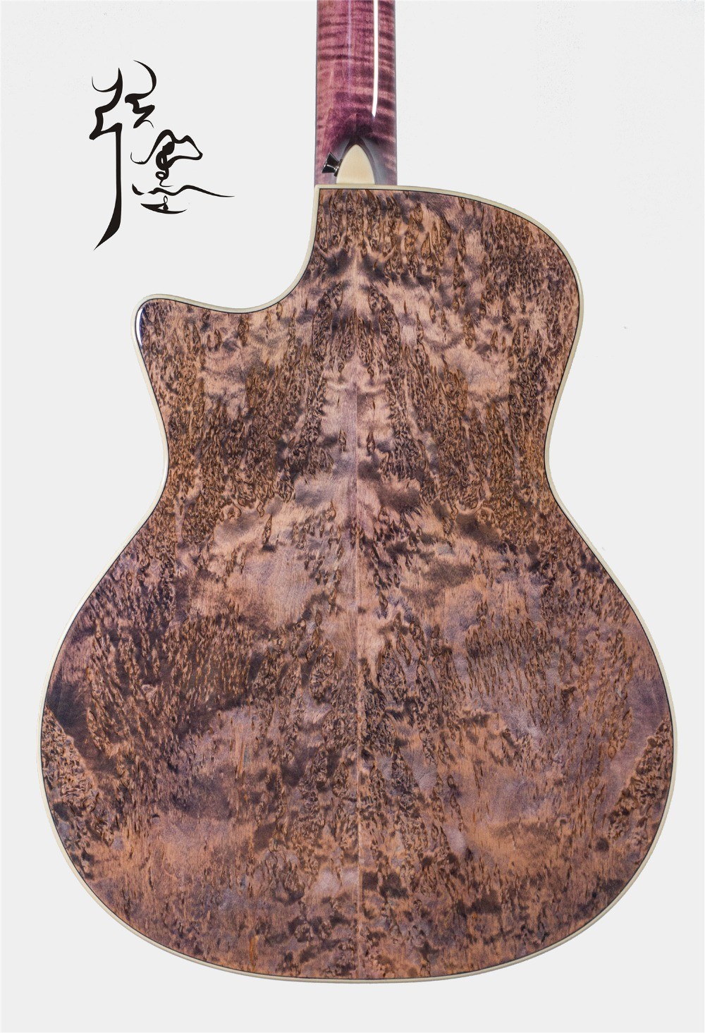 41 inch Solid Spruce wood Acoustic Guitar 2019 Drottingholm 3 colors Burst Maple Guitar,Free shipping