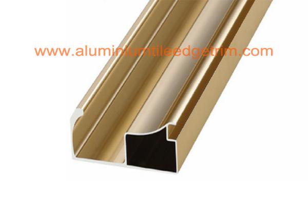 Customized Aluminium Cabinet Door Profiles , Aluminium Profile For Kitchen