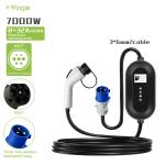 Portable EV Charger AC 7KW 32A Electric Vehicle Charger GBT Wall-Mounted Fast