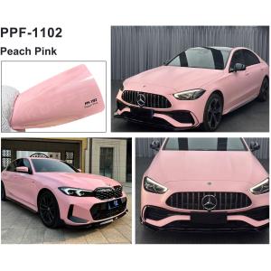 Quality Self-Healing Peach Pink Color Paint Protection Film 1.52X16m Anti Bacterial Color PPF Film wholesale
