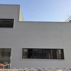 Quality Q355B PU Portable Curtain Wall Aluminium Panel Wall 2.5mm For Outdoor Building wholesale