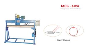 China Horizontal Round Duct Seam Closing Machine Duct Fabrication Machine on sale