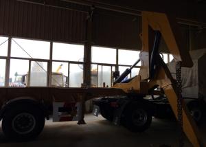 Quality SGS Truck Mounted Cranes Equipment For 3 Axles Semi Trailer Lifting 40ft Container wholesale