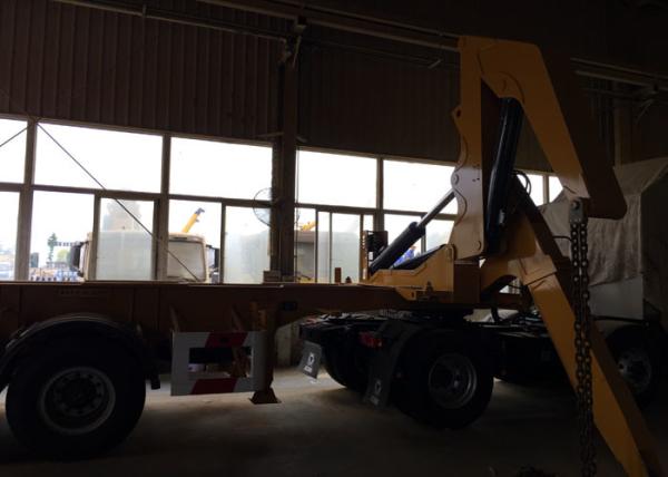 SGS Truck Mounted Cranes Equipment For 3 Axles Semi Trailer Lifting 40ft