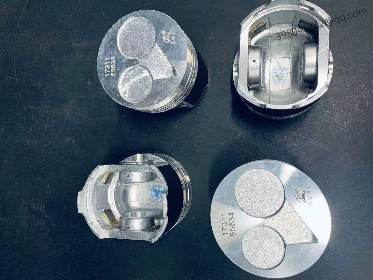 V2203 Hitachi Engine Parts 1A222-55634 80mm Piston