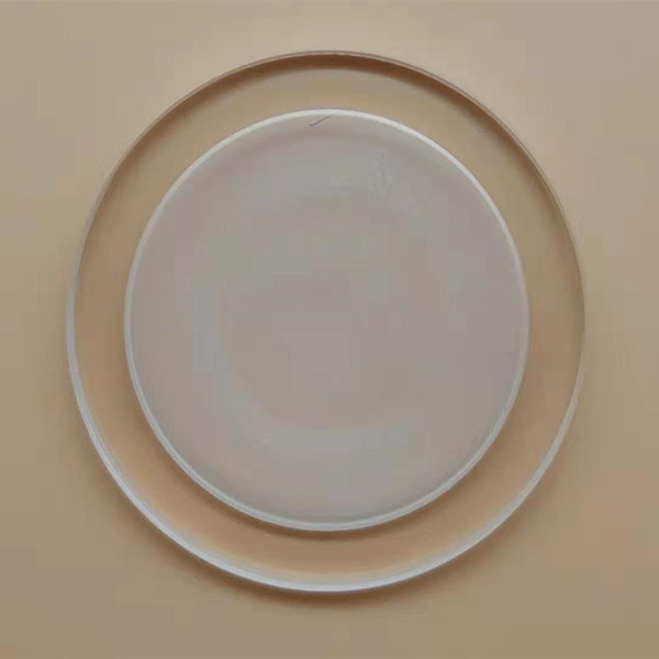 5mm Thickness Optical Sapphire Disc Lab Created In Round Shape