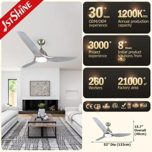 Quality 230V DC Plastic Ceiling Fan 64 Inch Kitchen Ceiling Exhaust Fans wholesale