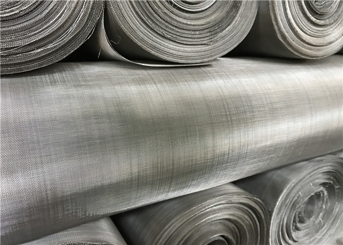 Plain Weave Screening Stainless Steel Wire Cloth Corrosion - Resisting 0.30mm