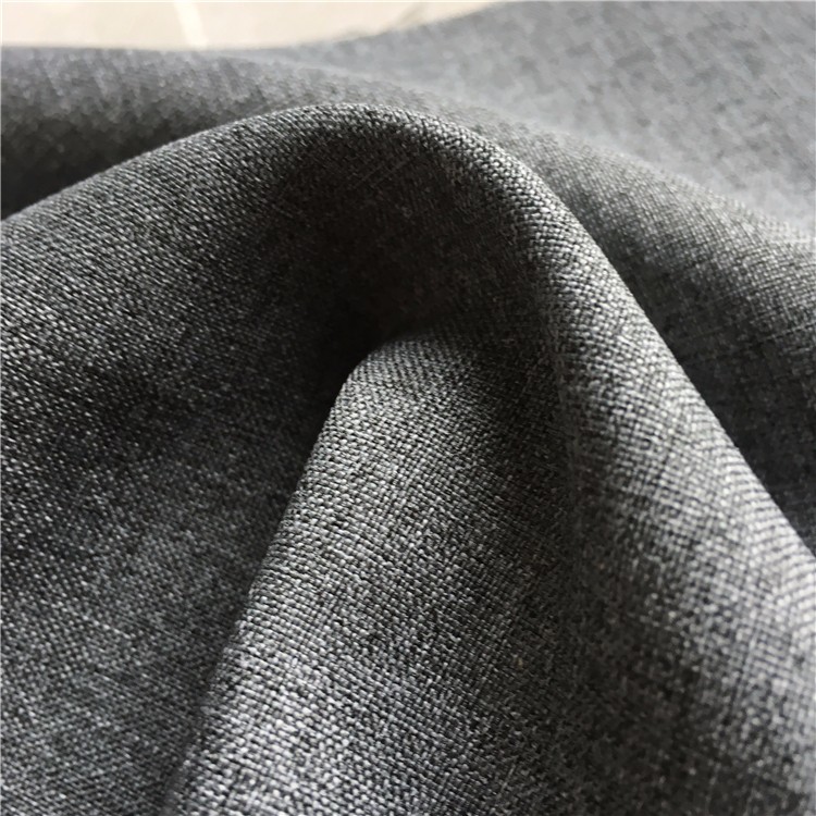 PU Coated 300D Polyester Plain Two-Tone Melange Oxford Fabric for Bags Purses Totes