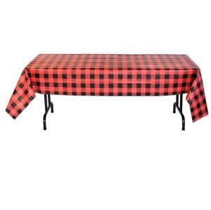 Quality SGS 54x108'' Disposable Plastic Table Cover Gravure Printing wholesale