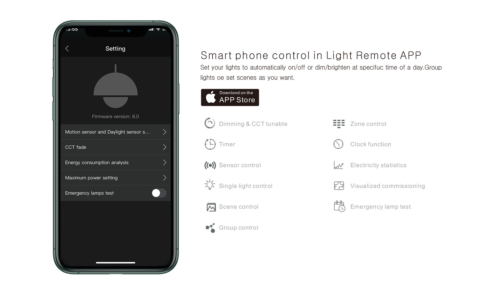 Tunable White LED Backlit Panel Light