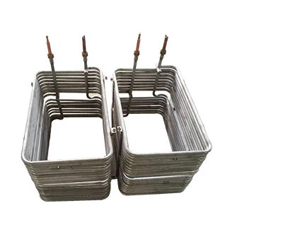 Heat Transfer Pure Titanium Coaxial Heat Exchanger Condenser Coil