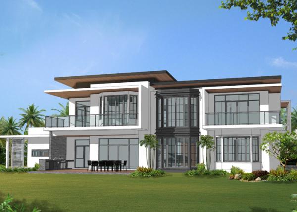 Light Gauge Steel Frame House Prefabricated Multi Family Homes for Real Estate