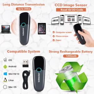 Quality Trohestar N3 2.4G 2D 100m Long Range Barcode Reader wholesale