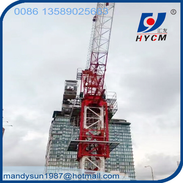 QTD63 Luffing Jib Tower Crane with 25m Boom and 6.0ton Max. Load