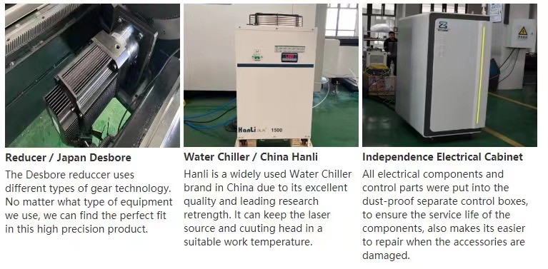 High Power Sheet And Tube Laser Cutting Machine 380V 50HZ CNC