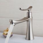 Stylish Zinc Single Cold Water Basin Tap 300000 Times Lifetime