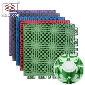 Quality Weather Resistant Outdoor Basketball Court Mat 1.27cm Outdoor Pickleball Court Tiles wholesale
