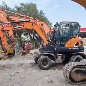 Quality Original Hydraulic Cylinder DOOSAN DX60w Wheel Excavator With 0.21m3 Bucket Capacity wholesale