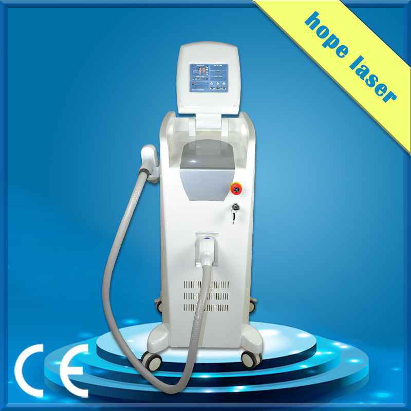 808nm diode laser hair removal machine with ce approval ， 8 inch color touch screen