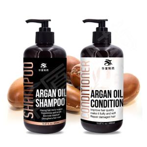 Quality 100% Pure Natural Argan Oil Biotin Hair Thickening Shampoo Conditioner wholesale