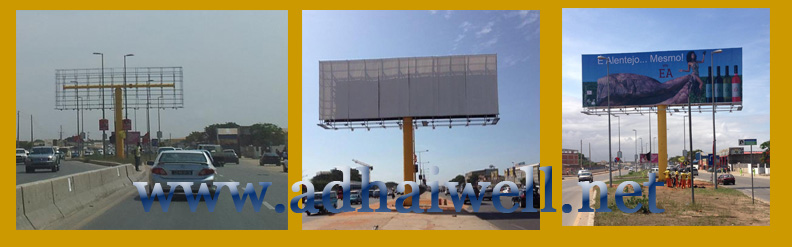 Gantry Cross Road Traffic Billboard LED Screen Sign