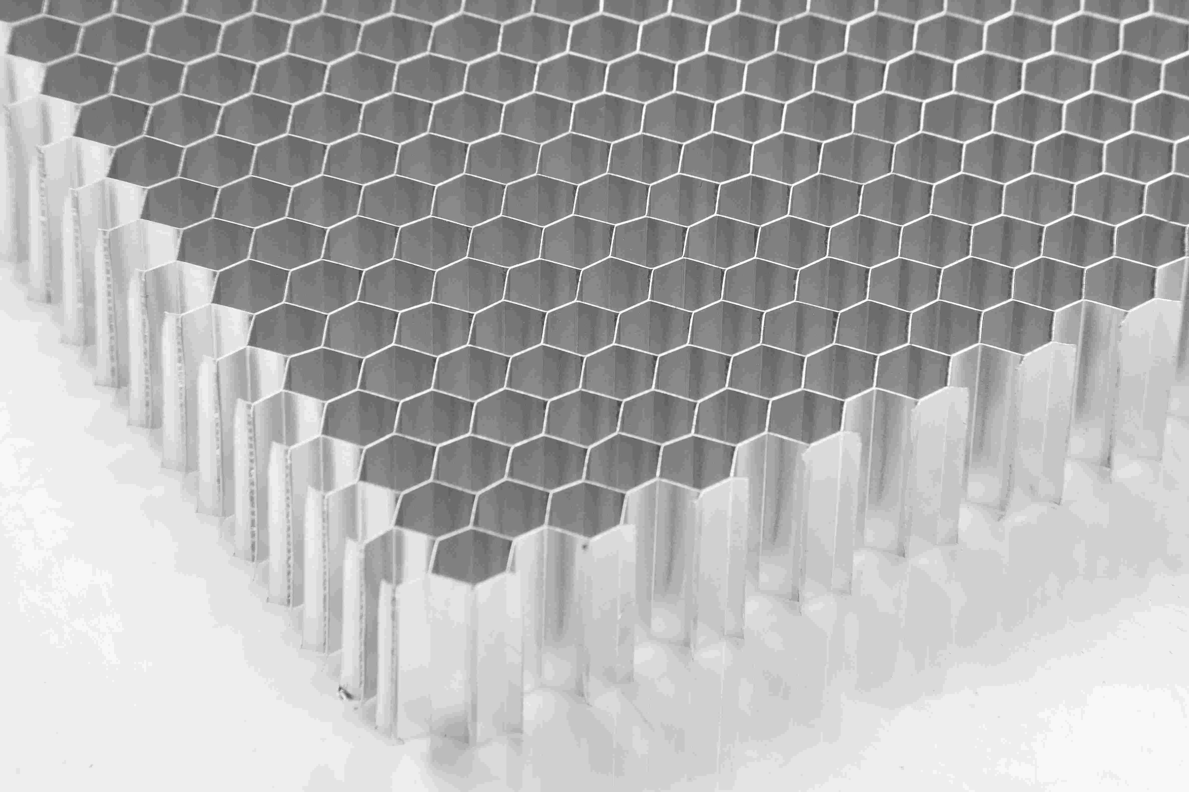 Hexagon Hole Aluminum Honeycomb Mesh For Various Applications
