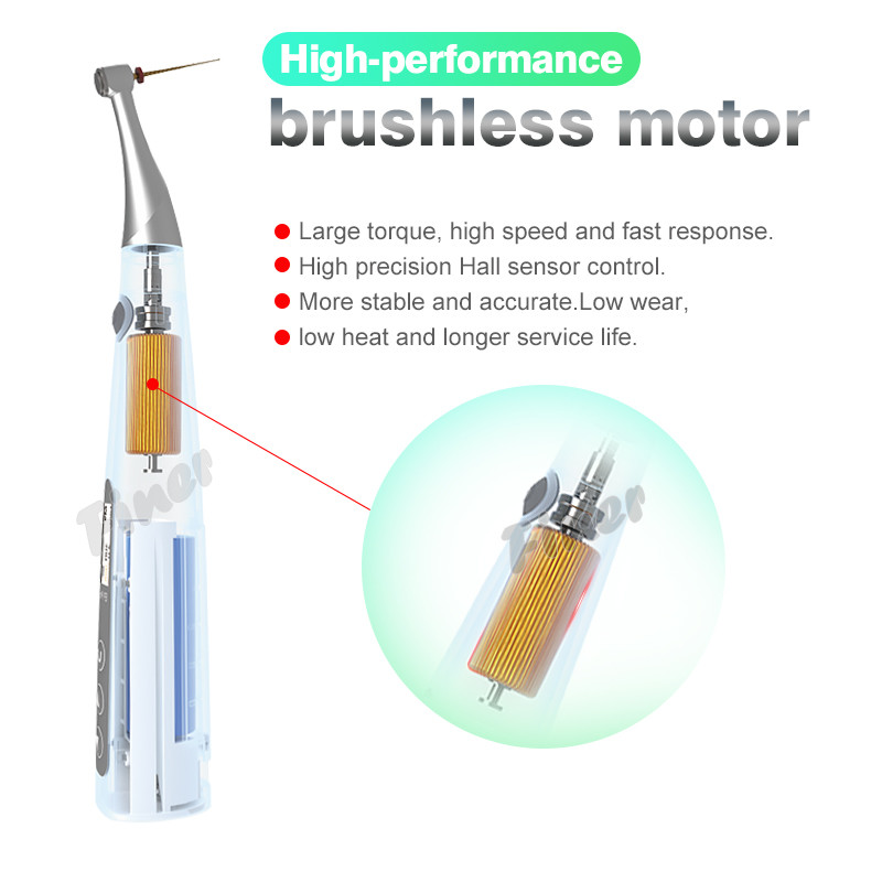 120rpm Apex Locator Endo Motor Rotary Endodontic Motor Root Canal Treatment