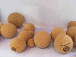 Dia 65mm Cork Yoga Massage Ball Gym Promoting Blood Circulation
