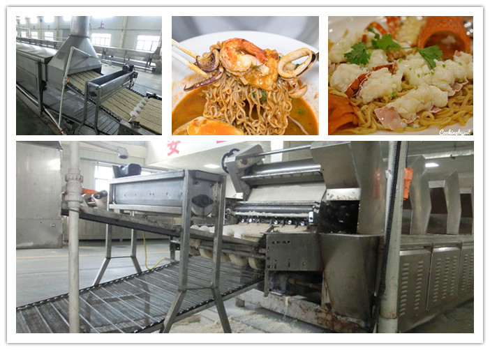 Stable Automatic Noodle Making Machine Fried Instant Noodle Manufacturing Plant