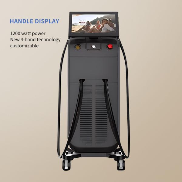 Stationary Vertical Painless Hair Removal Machine 600W Salon Hair Removal