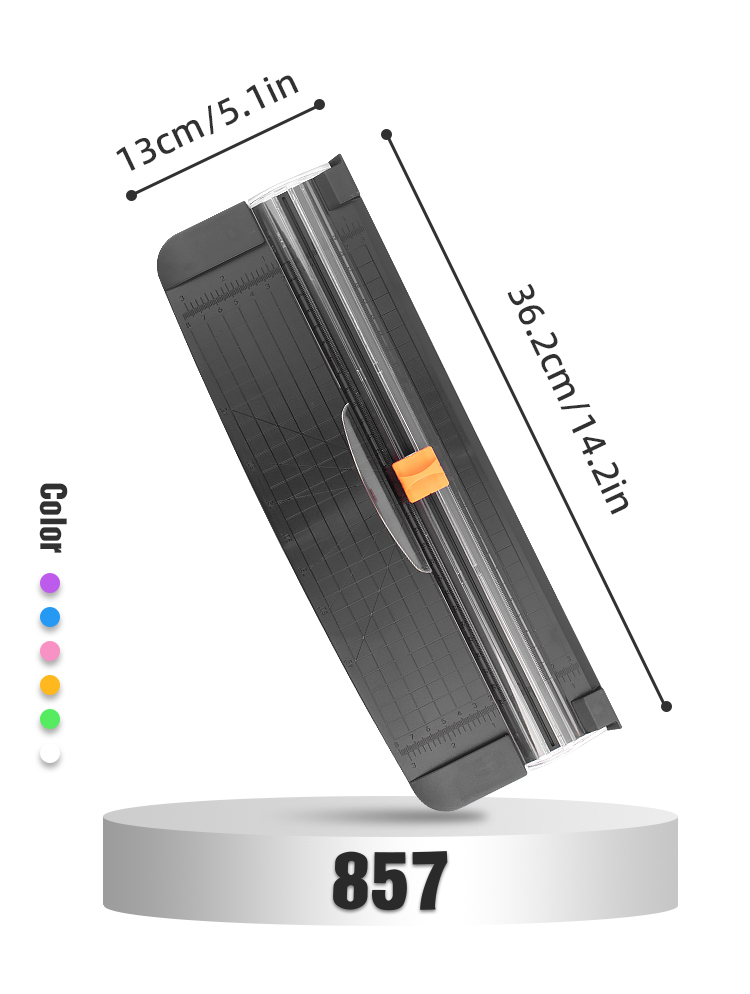 ZEQUAN Mini A5 Photo Paper Cutter Kids Handcraft Helper with Ruler and Trimmer
