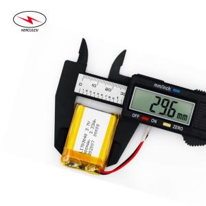 Quality HLP703040 3.7V 900mAh 3.33Wh Lipo Polymer Battery wholesale